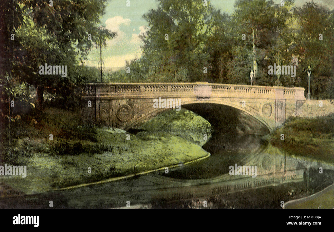 Franklin Brücke. Saint Louis. 1911 Stockfoto