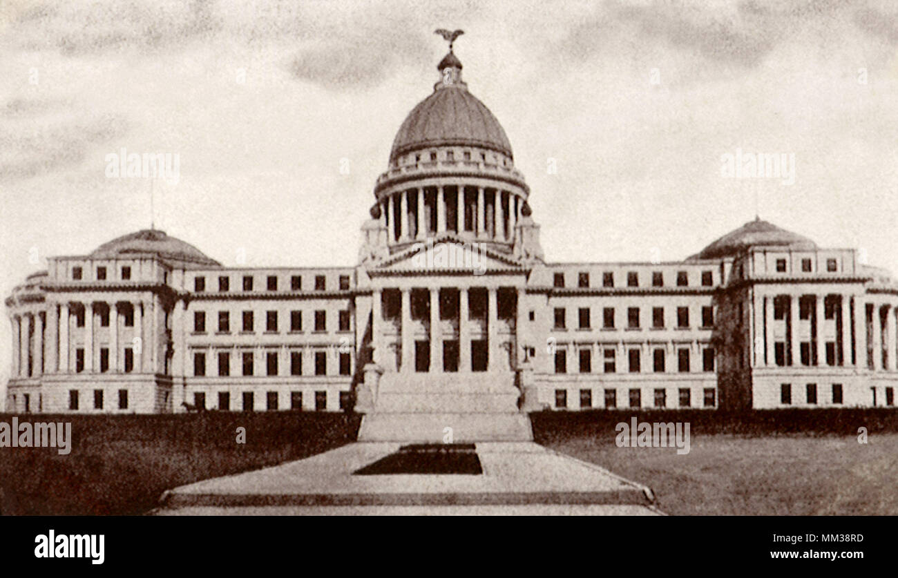 State Capitol Building. Jackson. 1930 Stockfoto