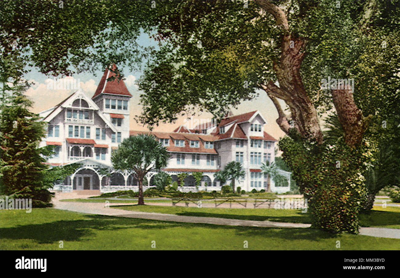 Hotel Del Monte. In der Nähe von Monterey. 1910 Stockfoto