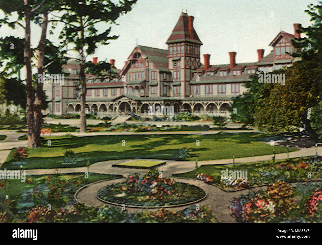 Hotel Del Monte. In der Nähe von Monterey. 1905 Stockfoto
