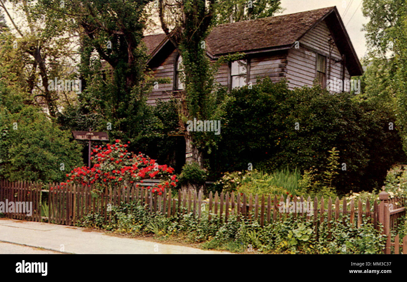 Lola Montez Residence. Grass Valley. 1965 Stockfoto