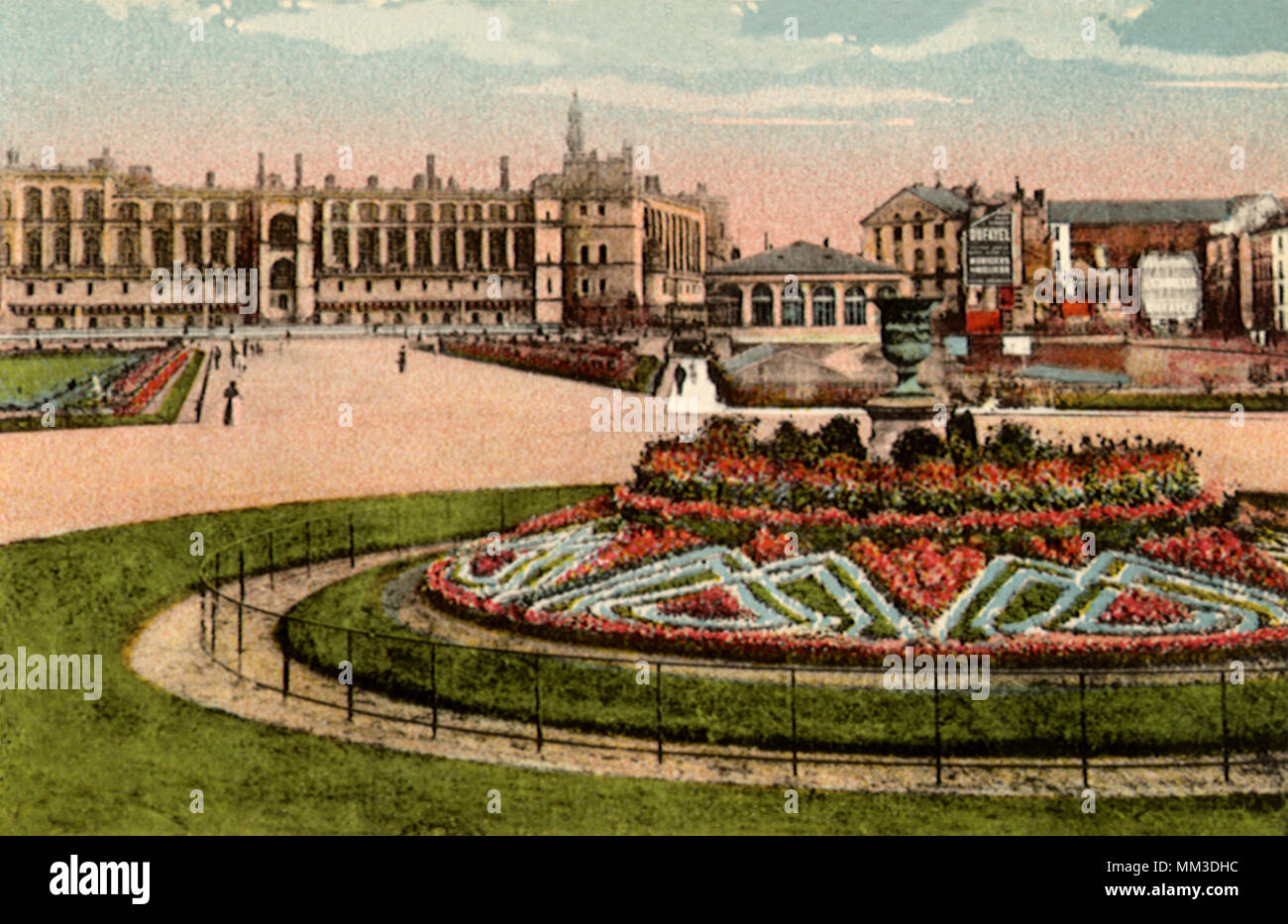 Schloss. Saint-Germain-en-Laye. 1930 Stockfoto