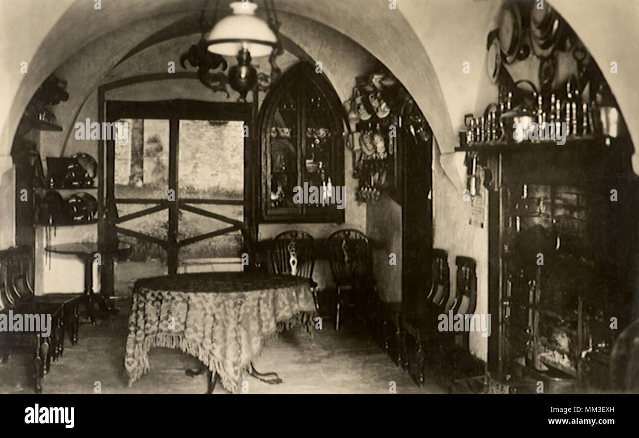 Abtei. Llanthony. 1930 Stockfoto