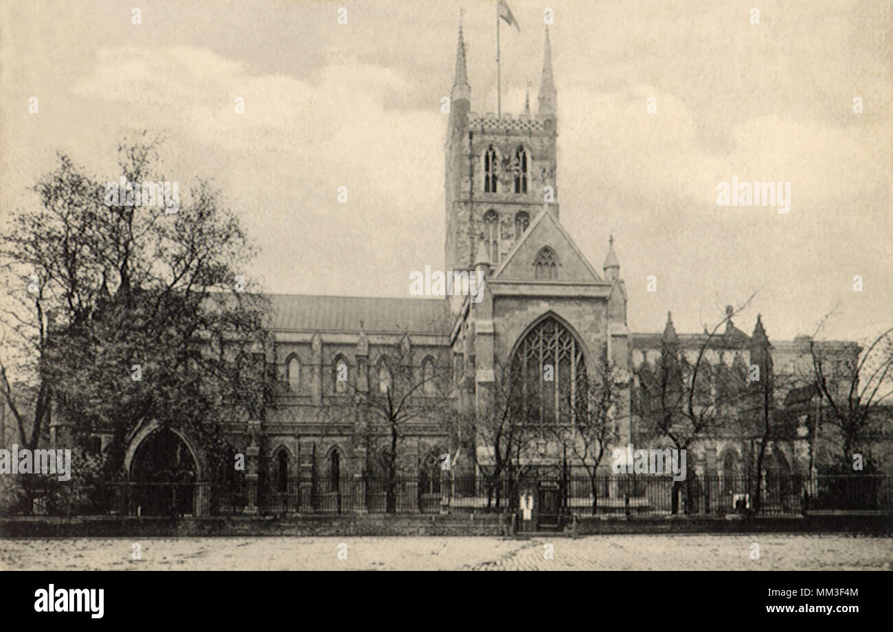 St. Saviour. Southwark. 1910 Stockfoto