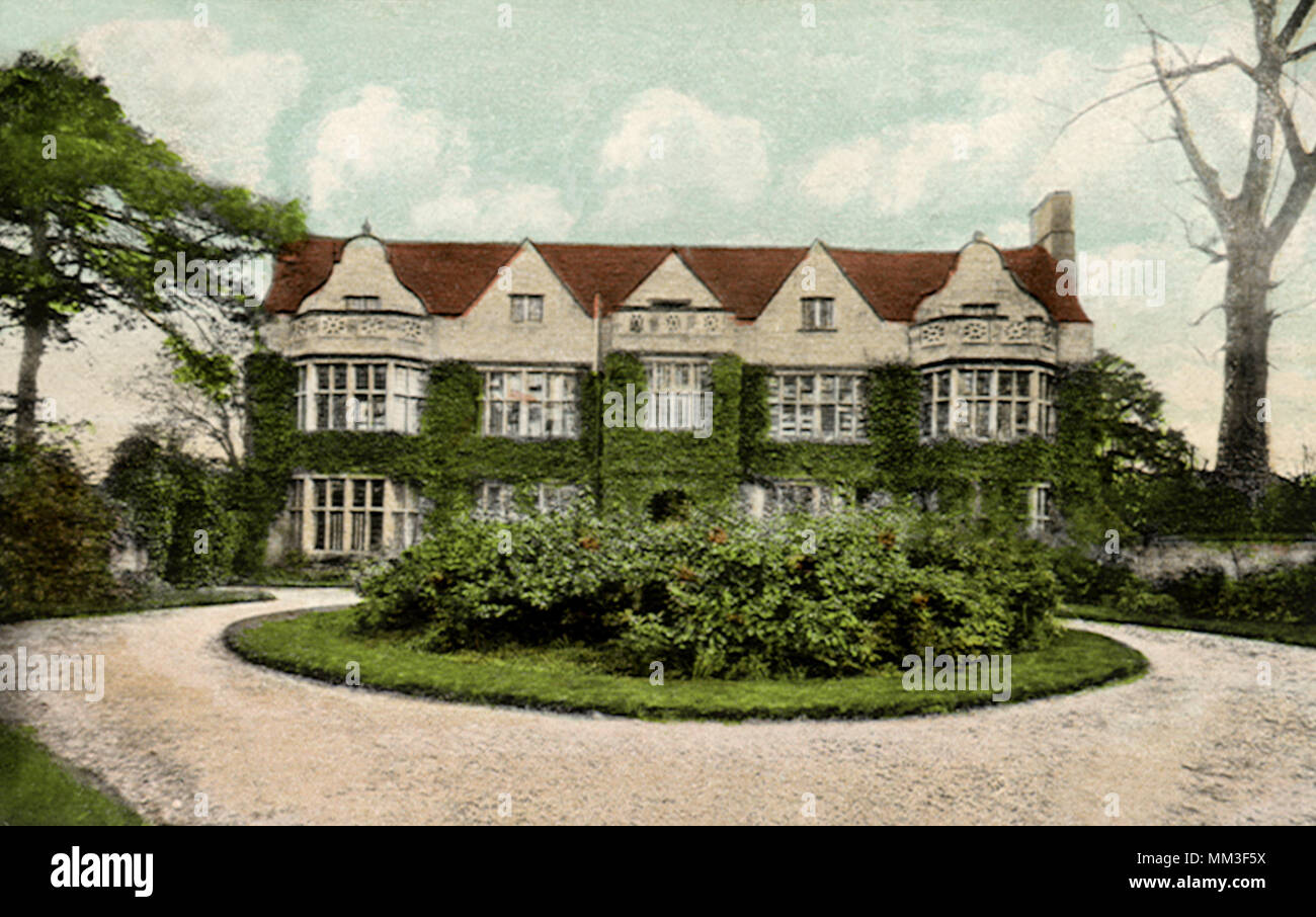 St. Johns Haus. Warwick. 1911 Stockfoto