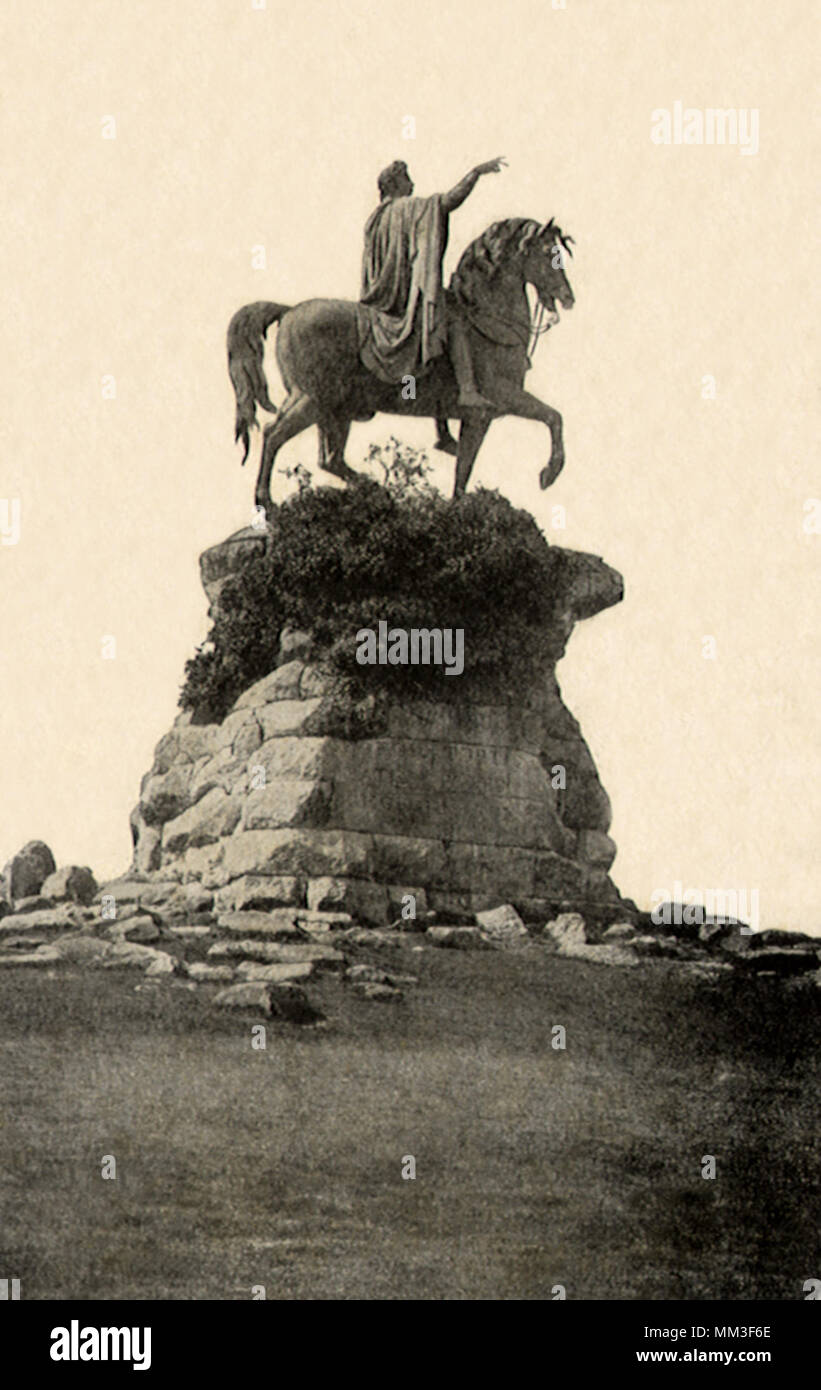 Statue von George III. Windsor. 1930 Stockfoto
