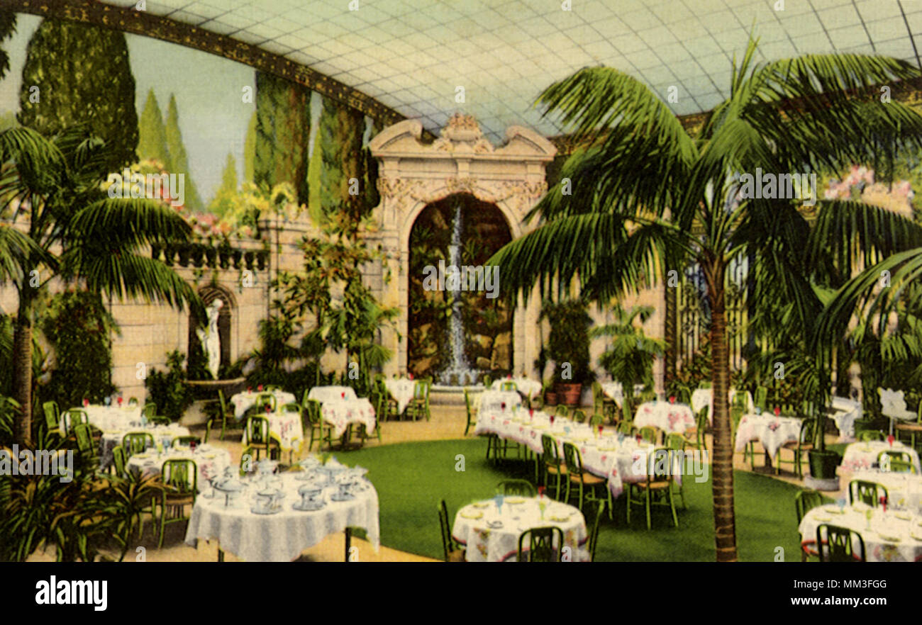 Victor Hugo Restaurant. Beverly Hills. 1940 Stockfoto