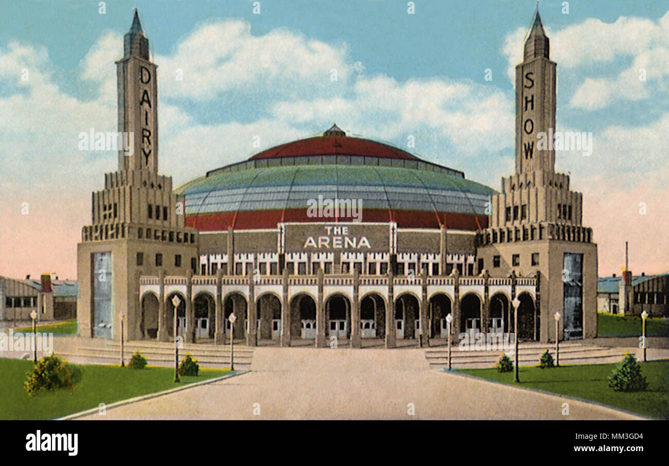 Die Arena. Saint Louis. 1932 Stockfoto