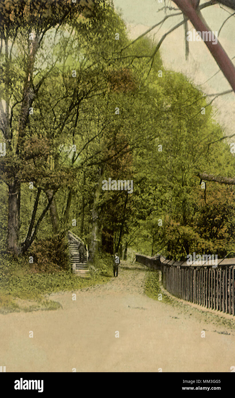 Yama-No-Uchi Tea Garden. Napanoch. 1910 Stockfoto