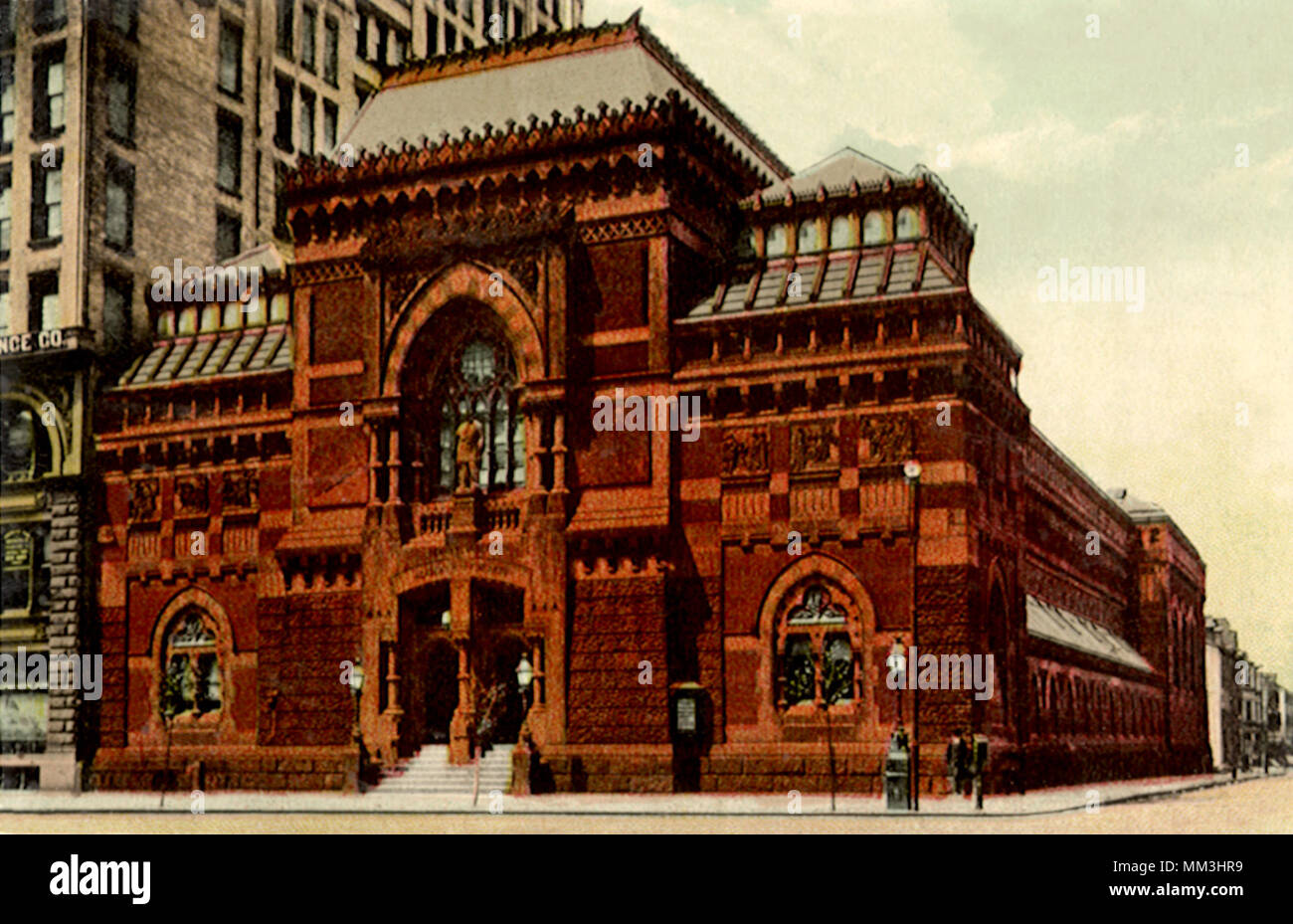 Akademie der Bildenden Künste Philadelphia. 1914 Stockfoto