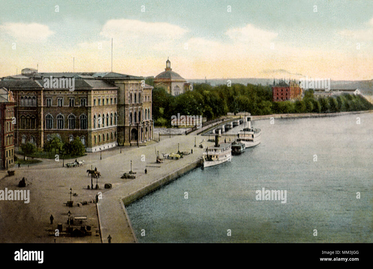 National Museum. Stockholm. 1910 Stockfoto