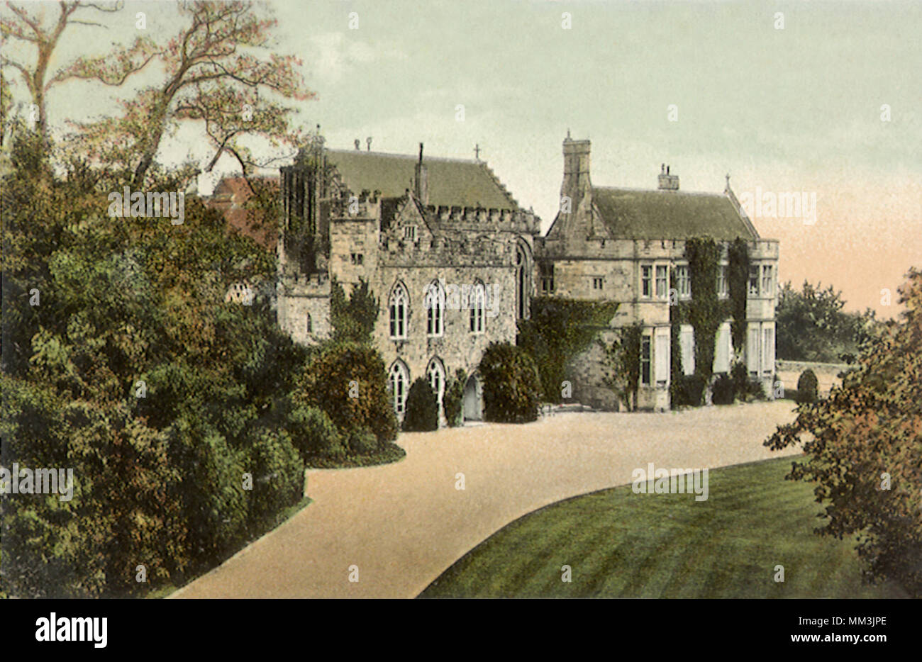 Battle Abbey. 1910 Stockfoto