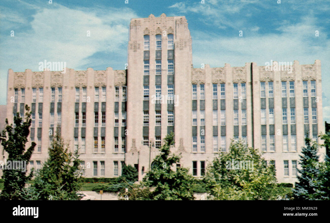 Der Creighton Universität. Omaha. 1990 Stockfoto