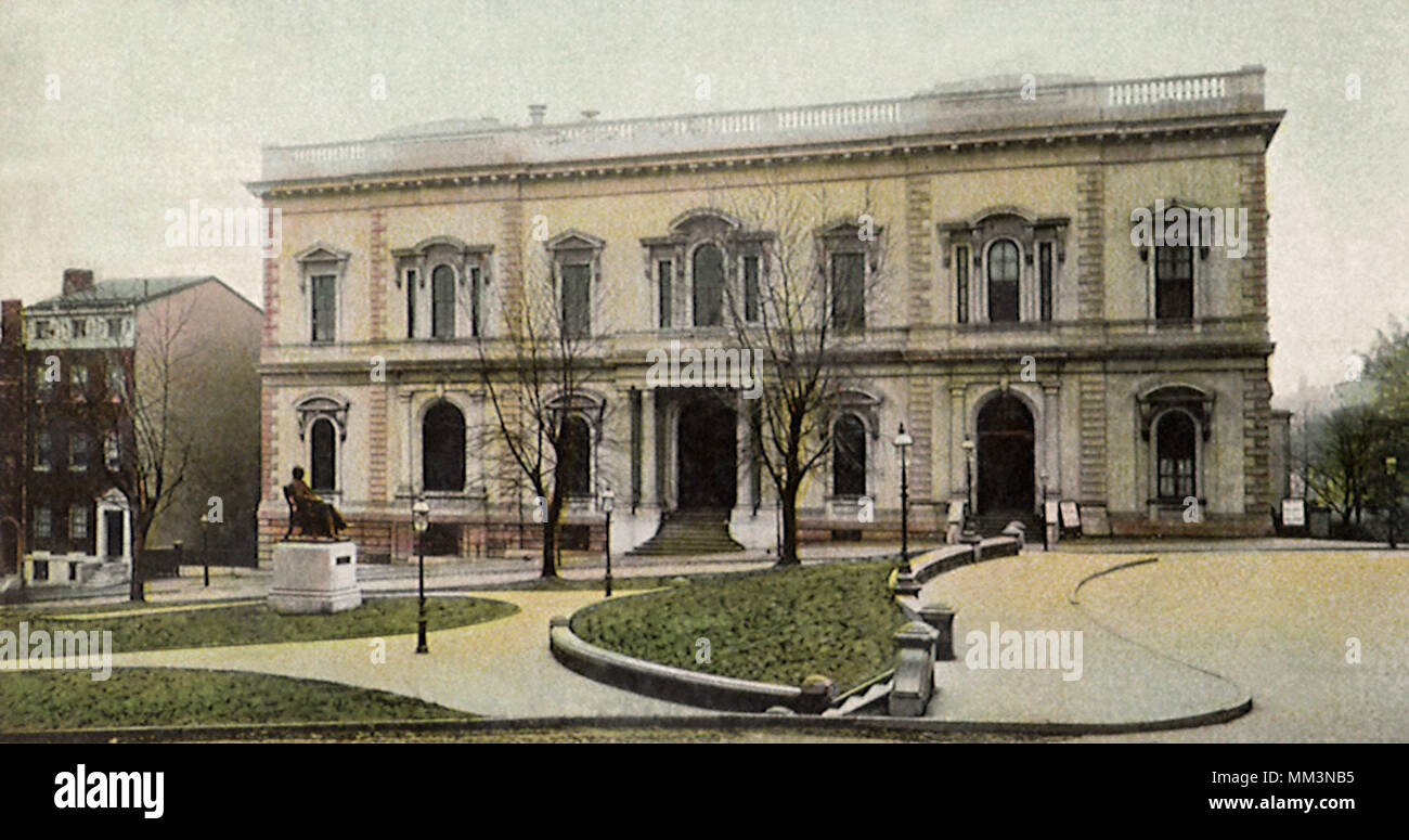 Peabody Institute. Baltimore. 1908 Stockfoto