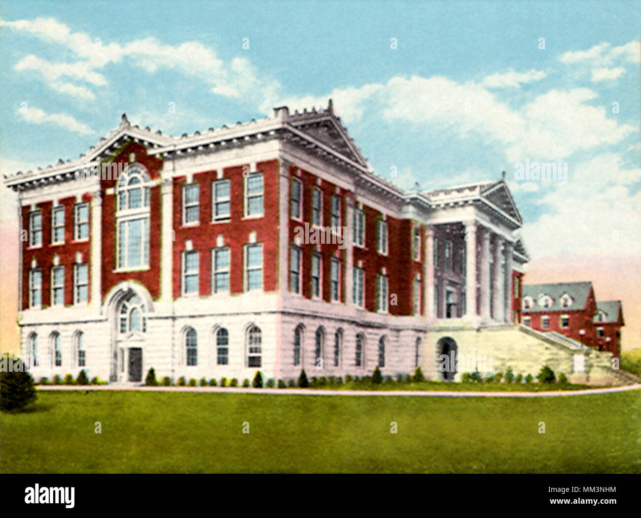 A&M College. Stillwater. 1930 Stockfoto