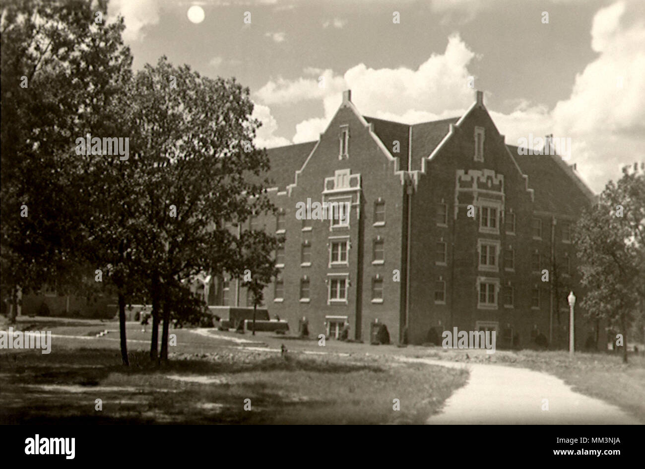 Wilson Hall. Tahlequah. 1940 Stockfoto