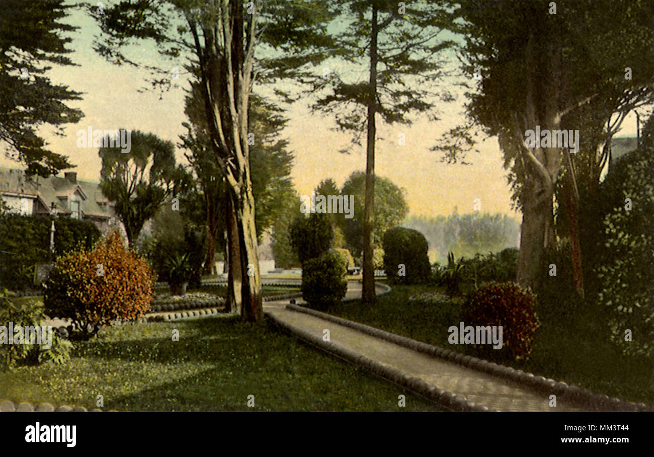 Presidio Grundstück. San Francisco. 1913 Stockfoto