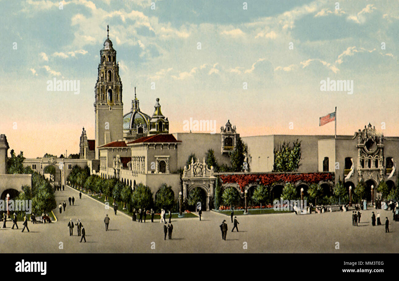 Wissenschaft des Menschen. San Diego. 1915 Stockfoto