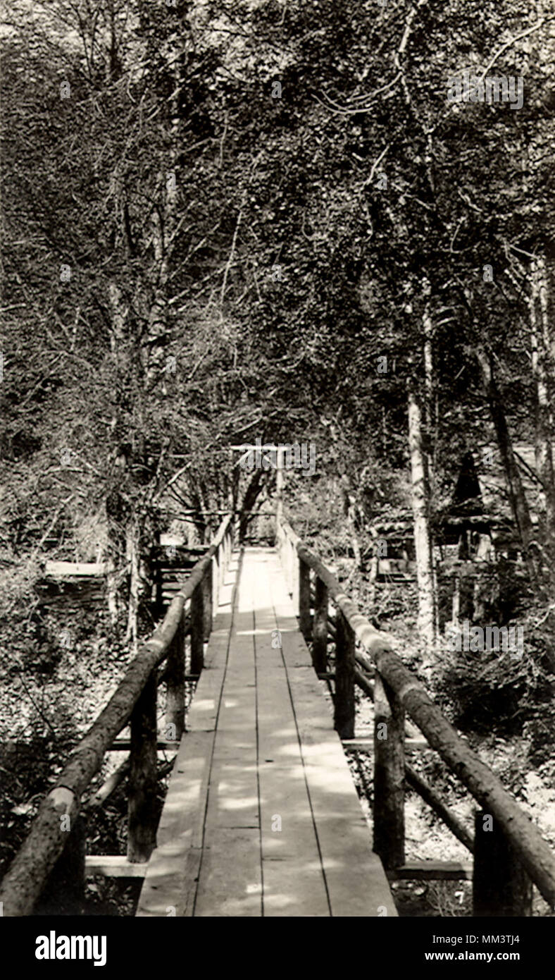 Big Tree Inn. La Honda. 1910 Stockfoto