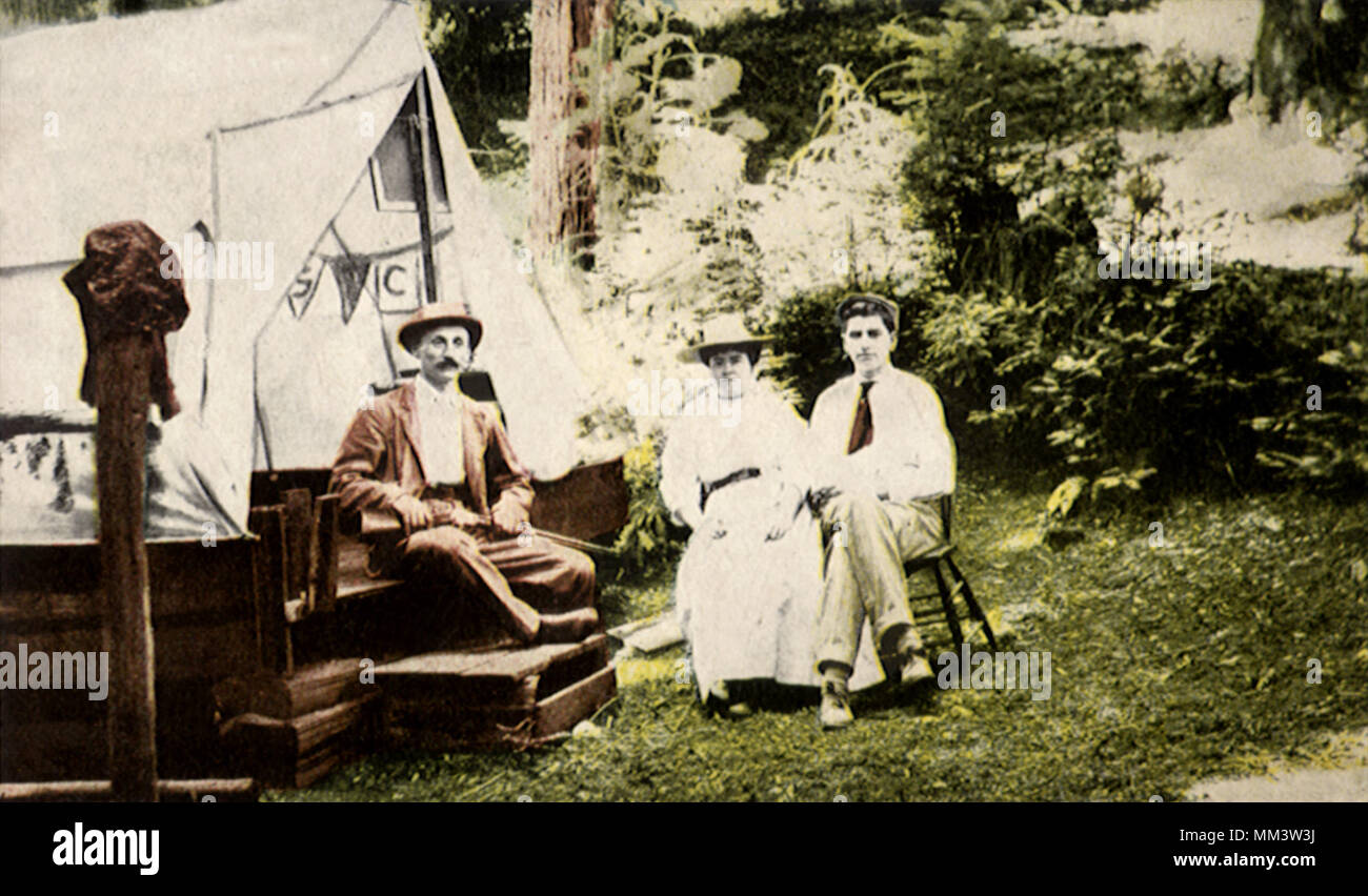 Mill Creek Resort. Healdsburg. 1912 Stockfoto