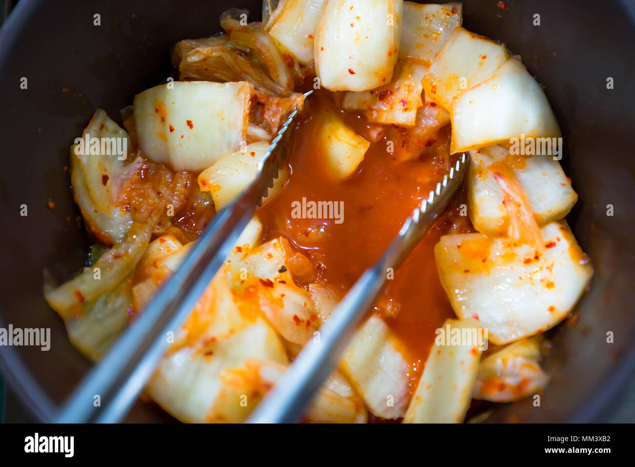 Korea Kimchi Stockfoto