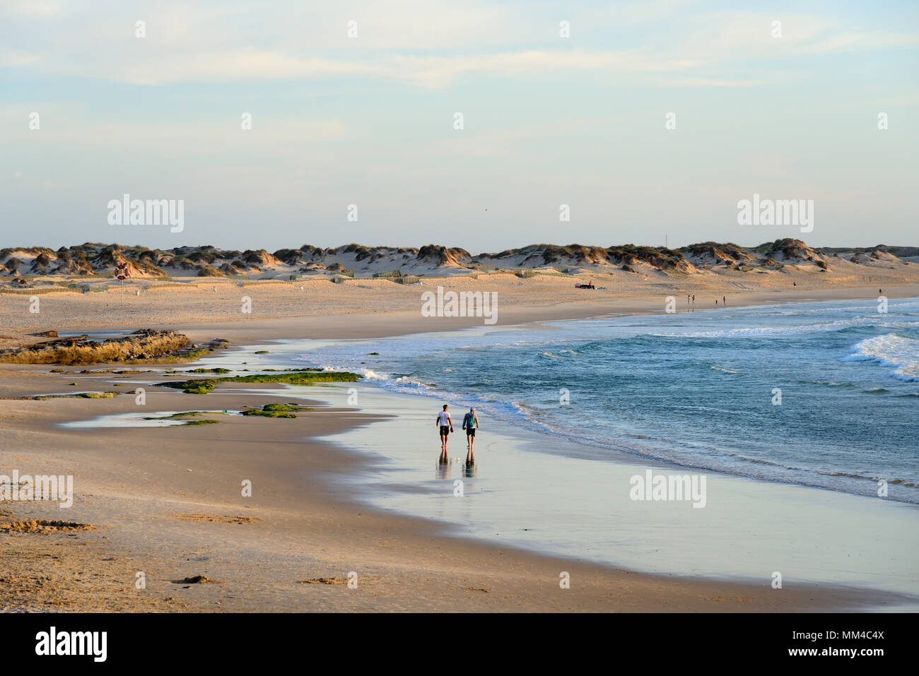 Der schöne Strand von Peniche. Portugal Stockfoto