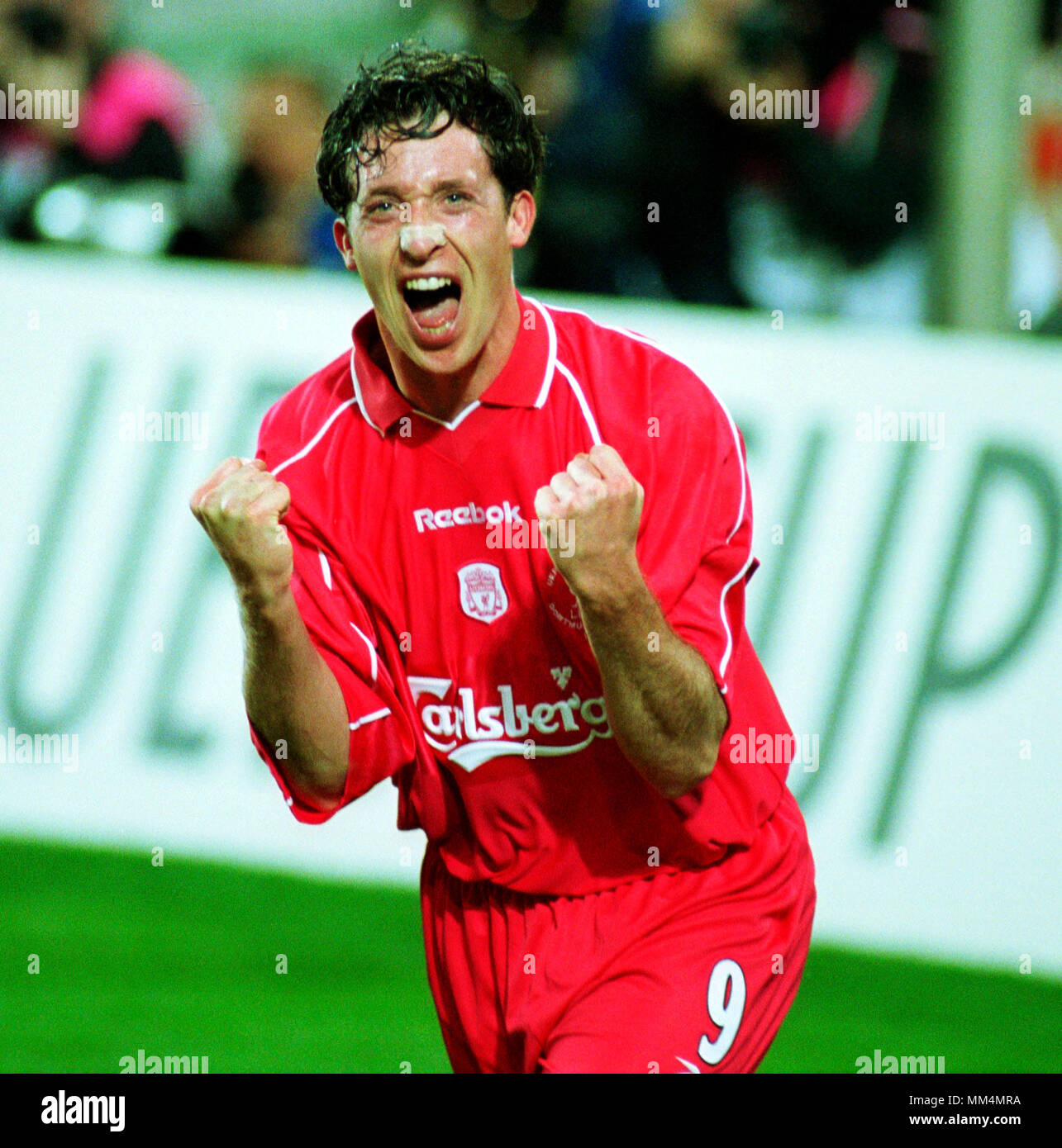 2001 UEFA Cup Finale Fußballprogramm Liverpool v Alaves 2001 UEFA Cup Finale Fußballprogramm Liverpool v Alaves