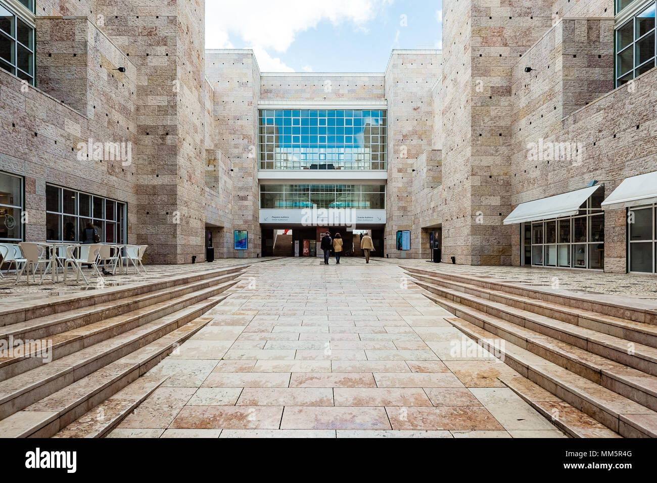 Portugal, Lissabon, 16. März 2018. Das Kulturzentrum von Belém in Lissabon. (Foto: Gonzales Foto - Paul Crudge). Stockfoto