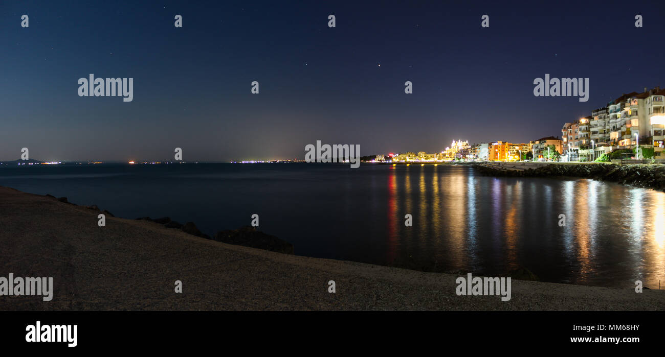 Nachtaufnahmen Stockfoto