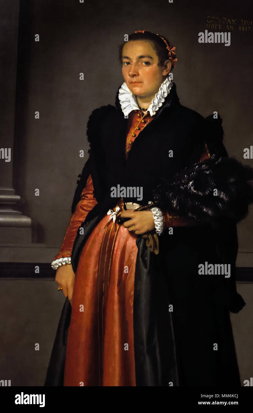 Tempo Rivola Spini 1541-1613 von Giovanni Battista Moroni 1520/4 - 1579 ...