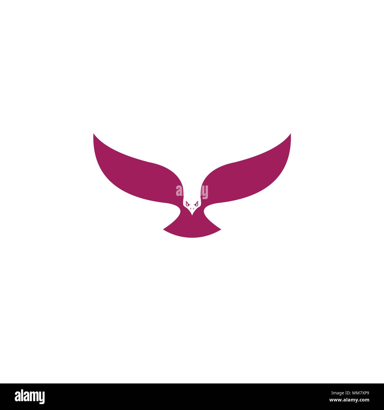 Vogel Logo Fliegender Vogel Icons Vektorgrafiken Stock Vektorgrafik Alamy