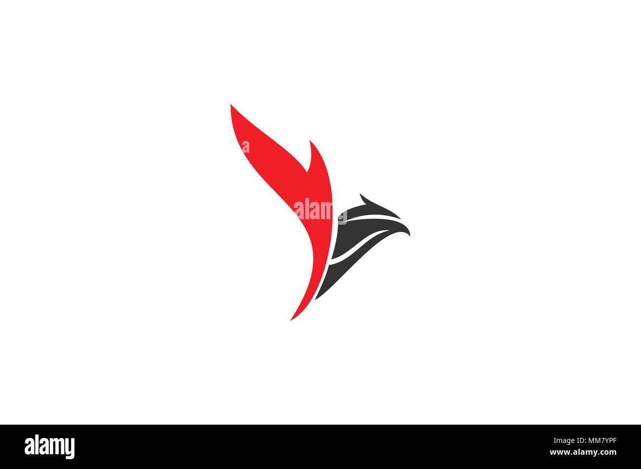 Bird Logo, Vogel, Symbol, kreative Grafik Design, Vector Icons. Stock Vektor