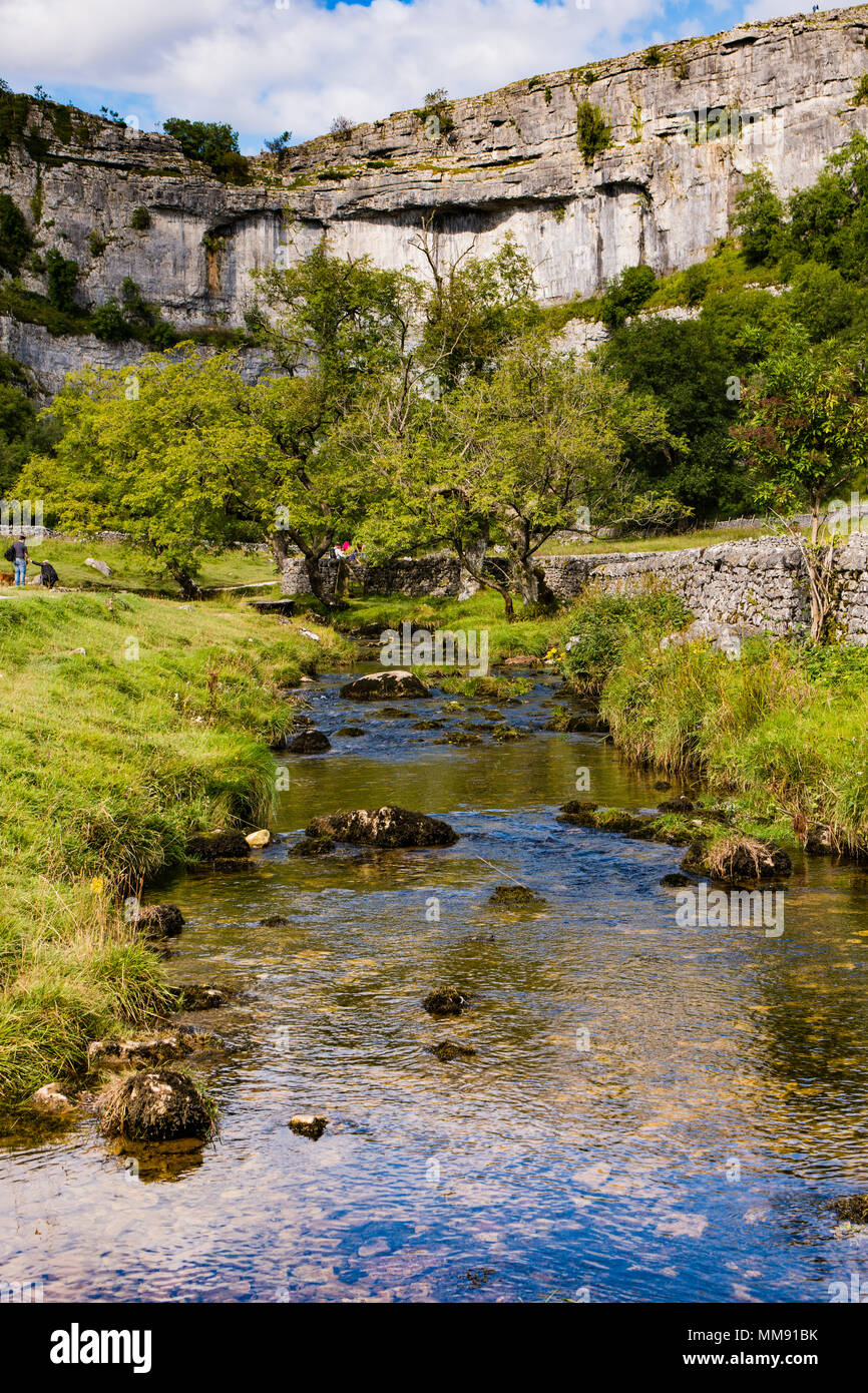 Malham Cove Stockfoto