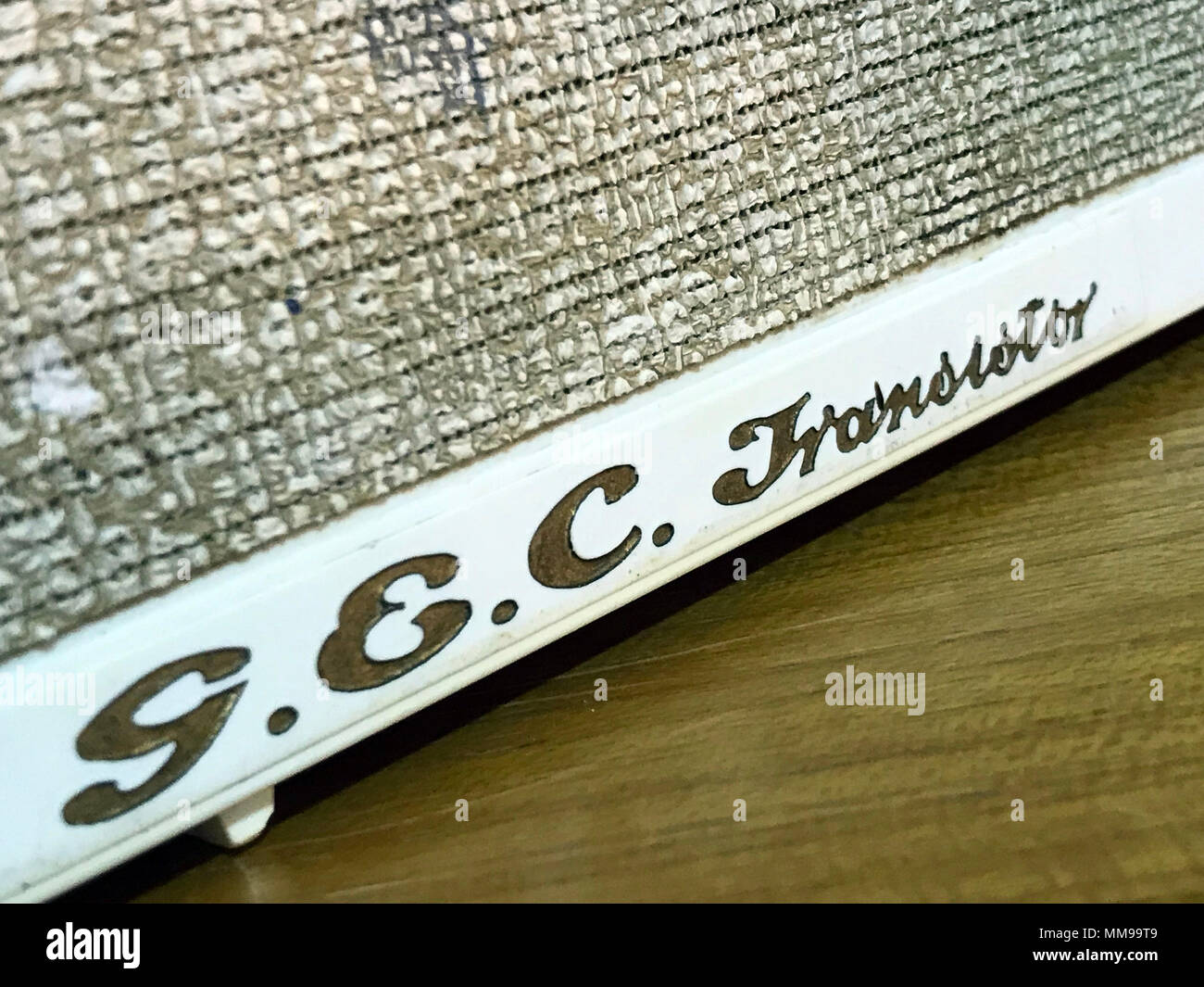 GEC Transistor Solid State Kabelloser Empfänger Stockfoto