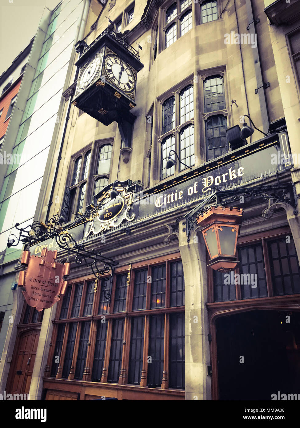 Citte von Yorke Pub, Chancelry Lane, Holborn, London, England, Großbritannien Stockfoto