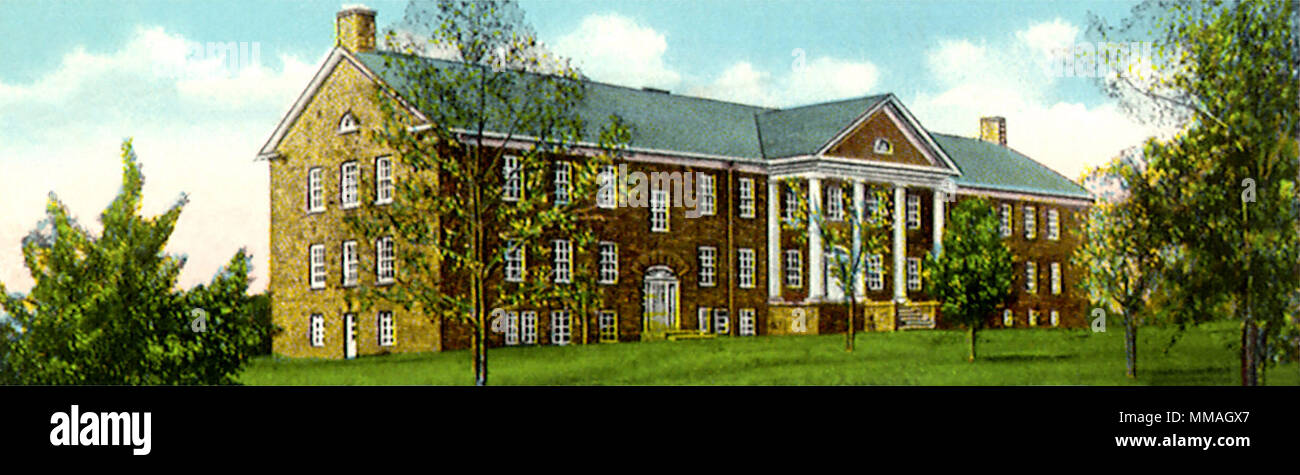 Bacone indischen Hochschule. Muskogee. 1942 Stockfoto