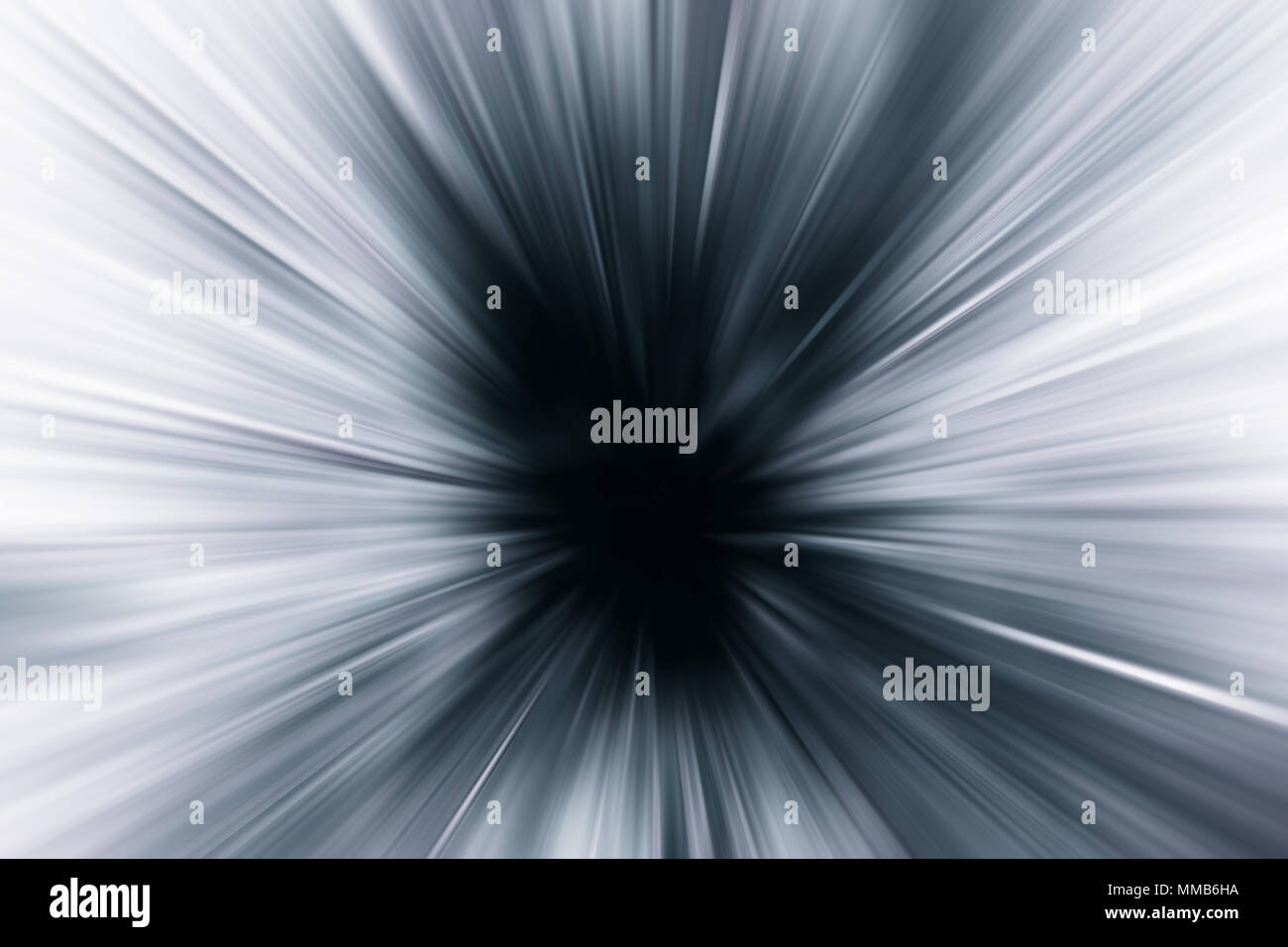 Blur Motion Geschwindigkeit Zoom Effekt abstract für Hintergrund Stockfoto
