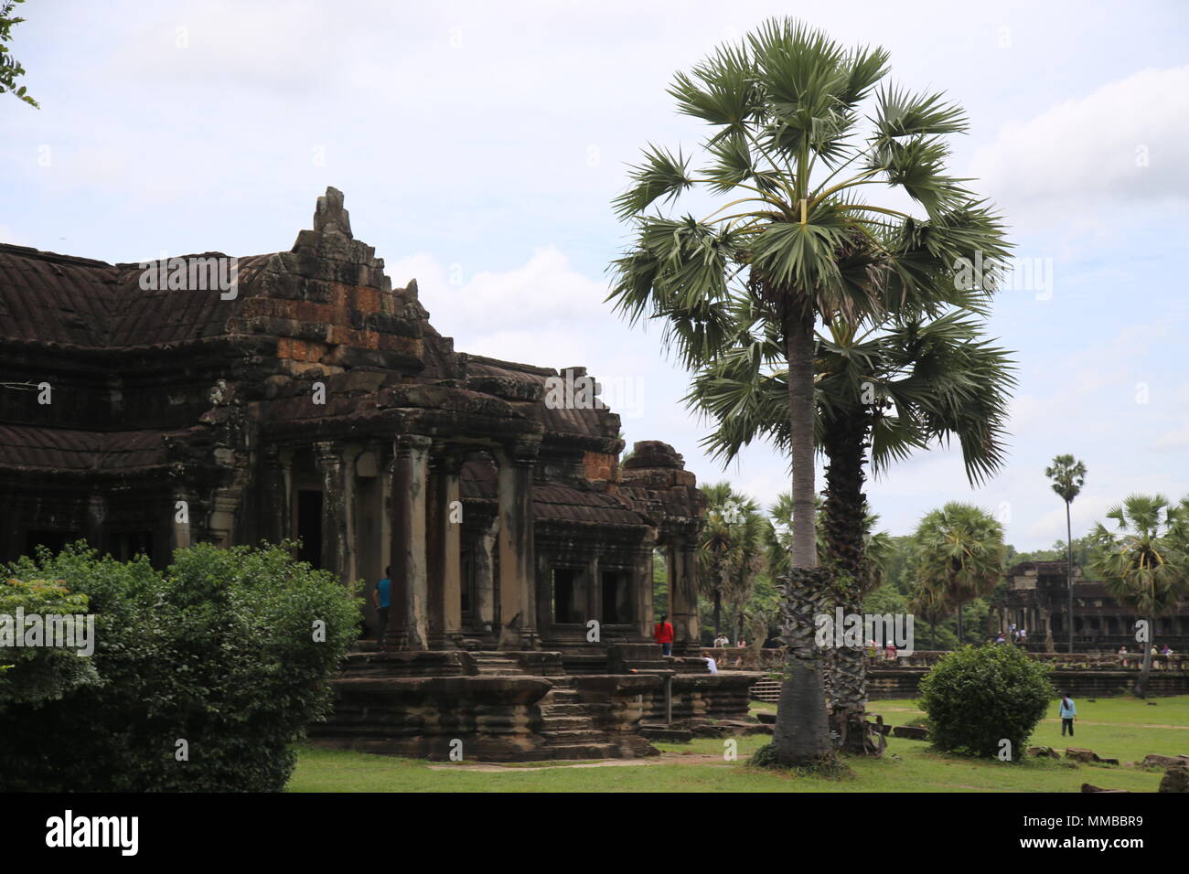 Ruinen von Angkor Wat in Kambodscha Stockfoto