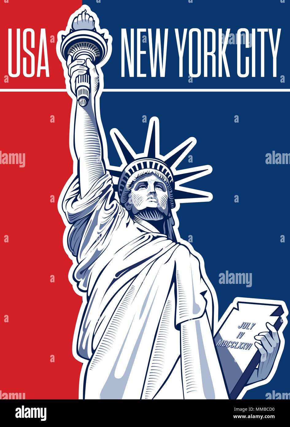 Freiheitsstatue und nyc kaufen Alamy