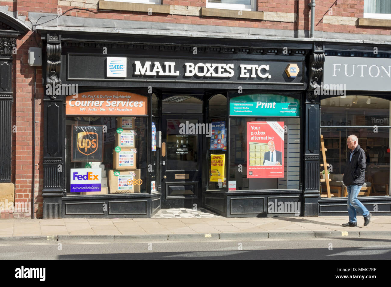 Postfächer usw. Geschäftsadresse Clifford Street York North Yorkshire England Großbritannien GB Großbritannien Stockfoto