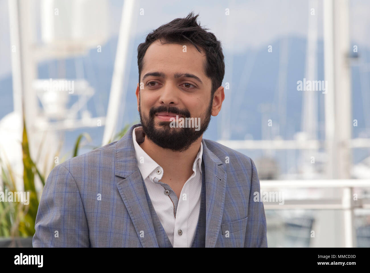 Cannes, Frankreich. 10. Mai 2018. Regisseur Joe Penna in der Arktis film Foto Anruf am 71. Filmfestspielen von Cannes, Donnerstag, den 10. Mai 2018, Cannes, Frankreich. Credit: Doreen Kennedy/Alamy leben Nachrichten Stockfoto