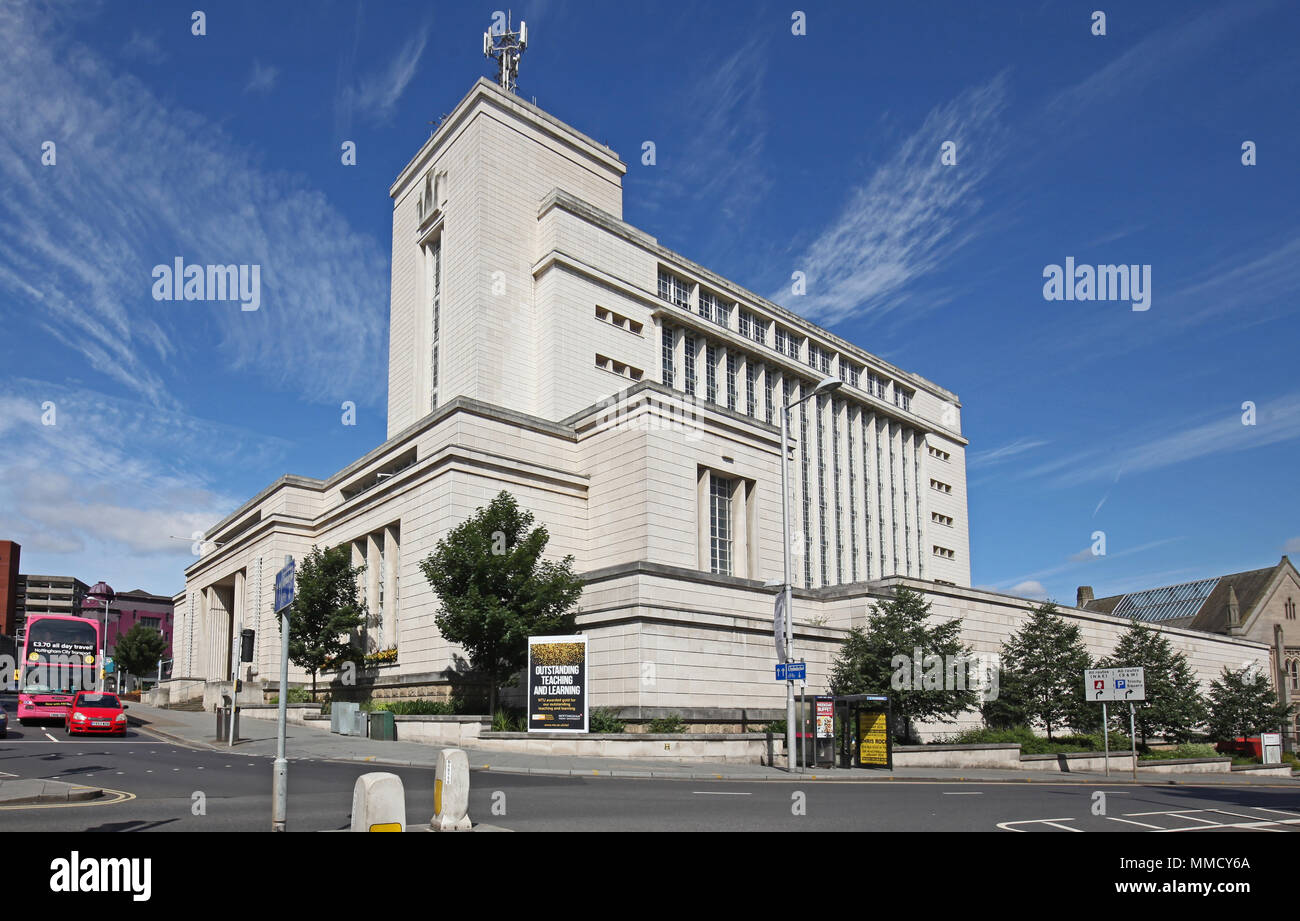 Newton Gebäude, Nottingham Trent University Stockfoto