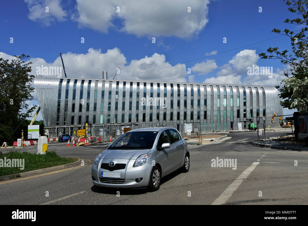 Großbritannien, England, Surrey, Charlton Lane Entsorgung Stockfoto