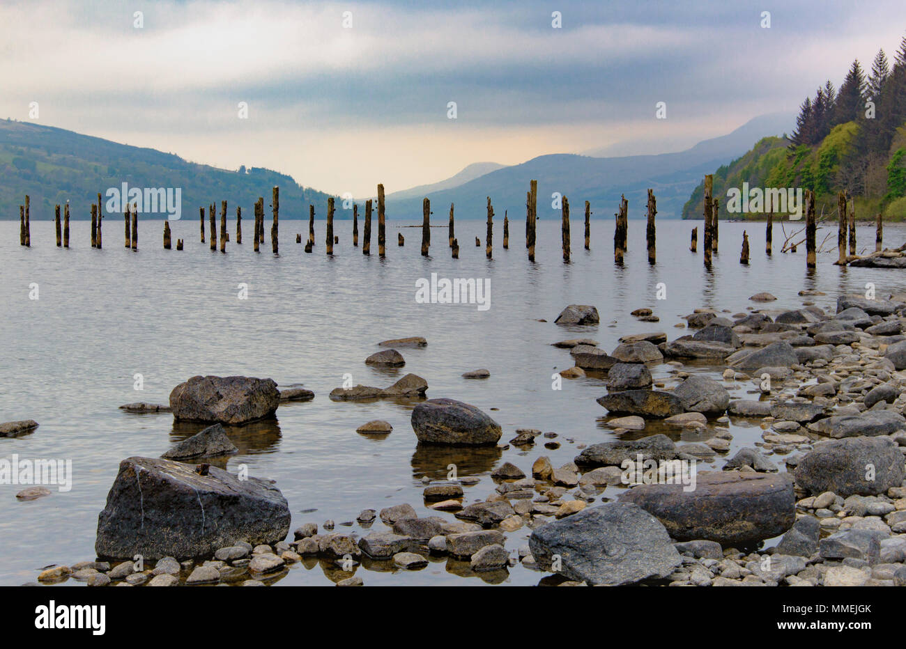 Zwischen den Zeilen Stockfoto