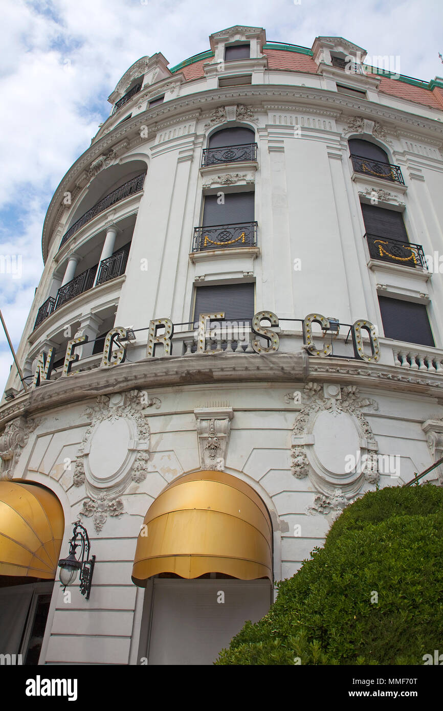 La Rotonde, Luxus Restaurant des Hotel Necresco, Promenade des Anglais, Nizza, Côte d'Azur, Alpes Maritimes, Südfrankreich, Frankreich, Europa Stockfoto