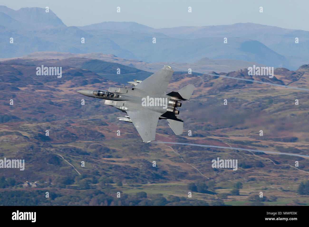 USAF F15 Eagle niedrig Stockfoto USAF F15 Eagle niedrig Stockfoto