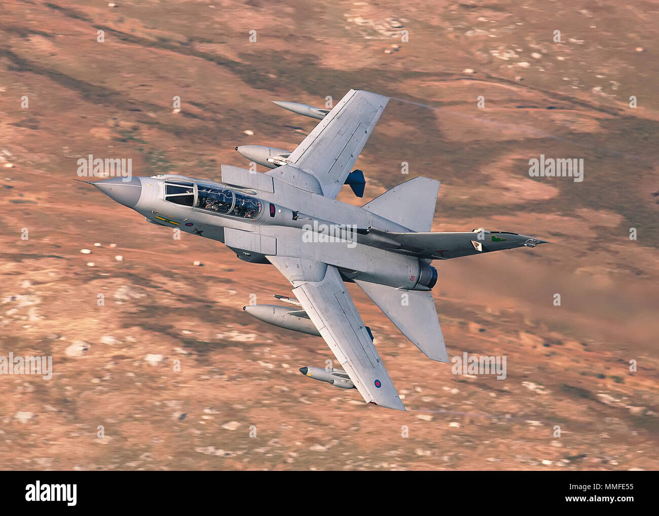 RAF Tornado GR4 niedrig Stockfoto