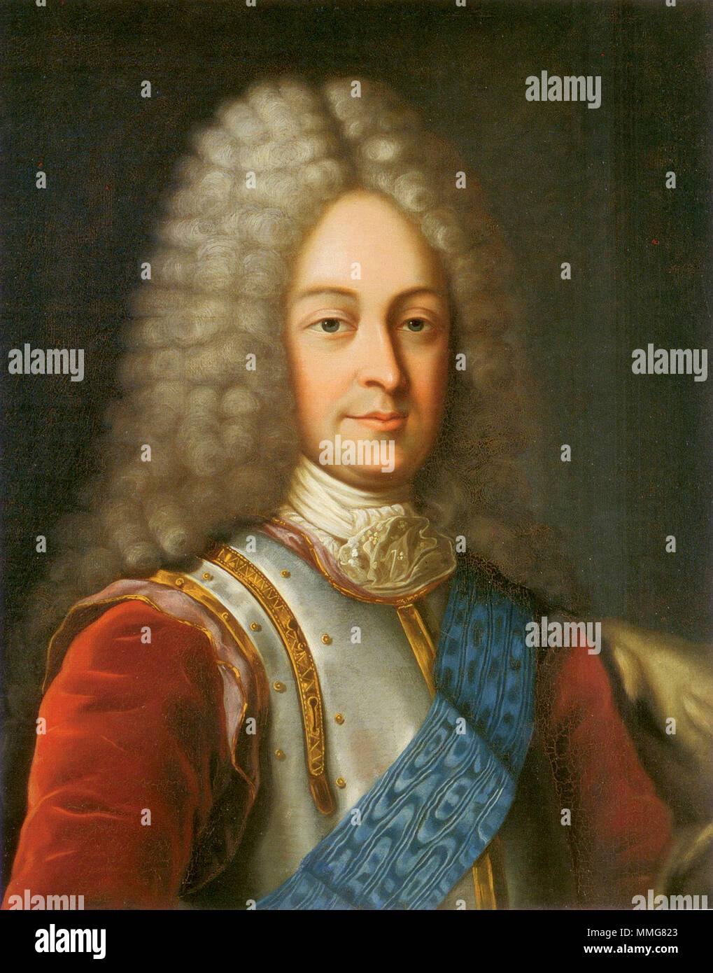 Prinz Vasiliy Lukich Dolgorukov (1672-1739), russischer Diplomat und Minister Stockfoto