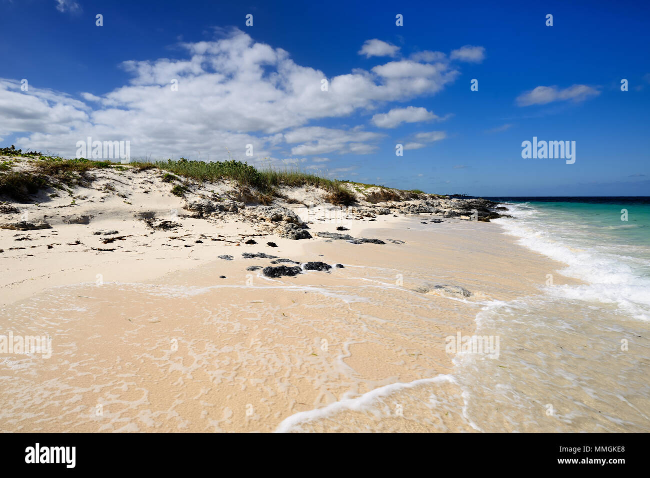 La Herradura Sand Strand und türkis Wasser an der wilden Küste Kubas Stockfoto