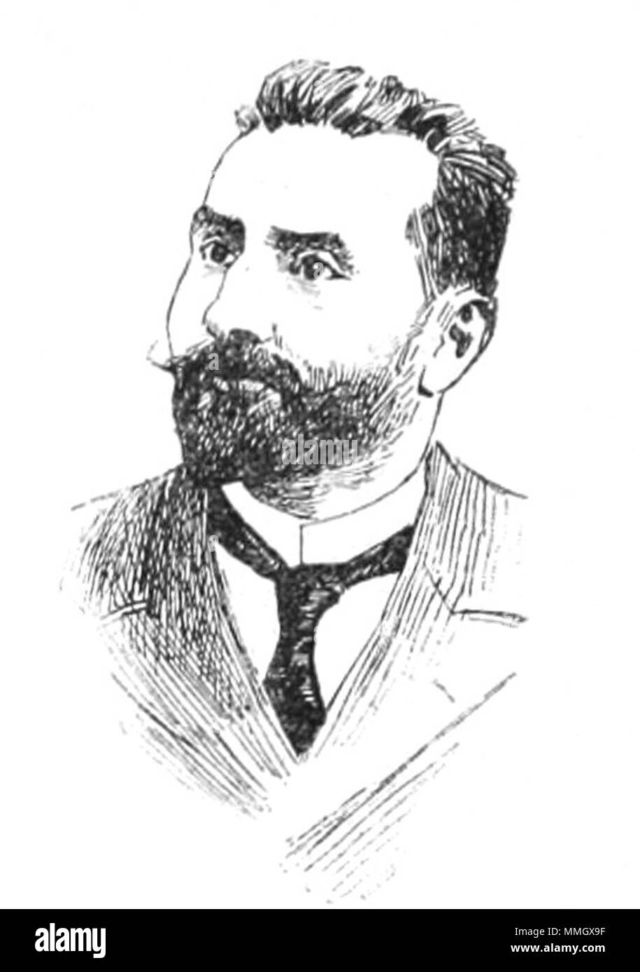 . 'La Nouvelle Chambre': 'Cadenat'. . 1898. Maurice Dulac Cadenat, Bernard Stockfoto